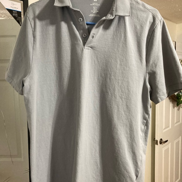 Men's Gray Polo Shirt - Picture 6 of 8